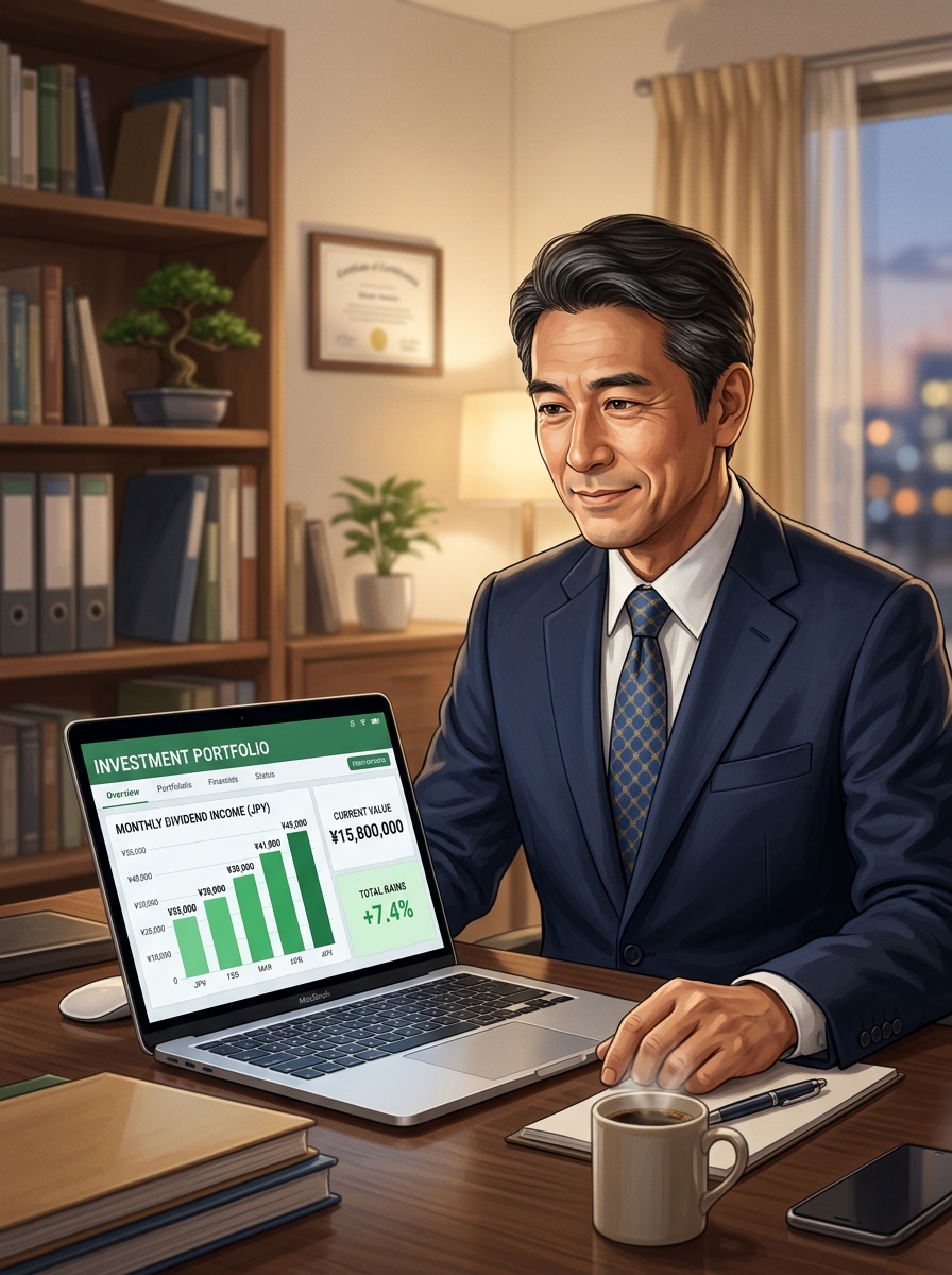 貯金は使うたびに減る。それに気づいたとき、投資のゴールが変わった